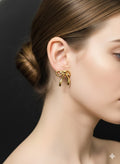 Durable Gold Stainless Steel Bowknot Stud Earrings | Everyday Sparkle